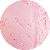 Клубничное мороженное.